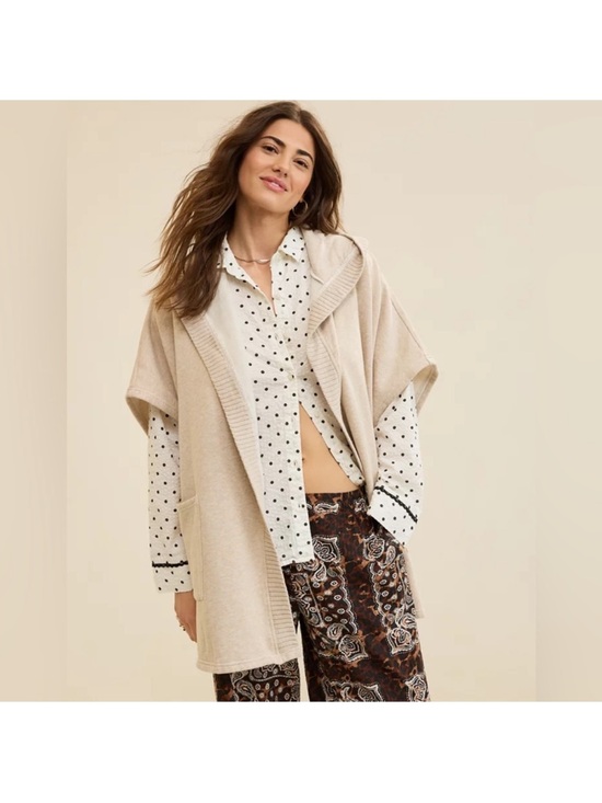 aerie Sweaters - Aerie Hooded Fleece Cap Cardigan